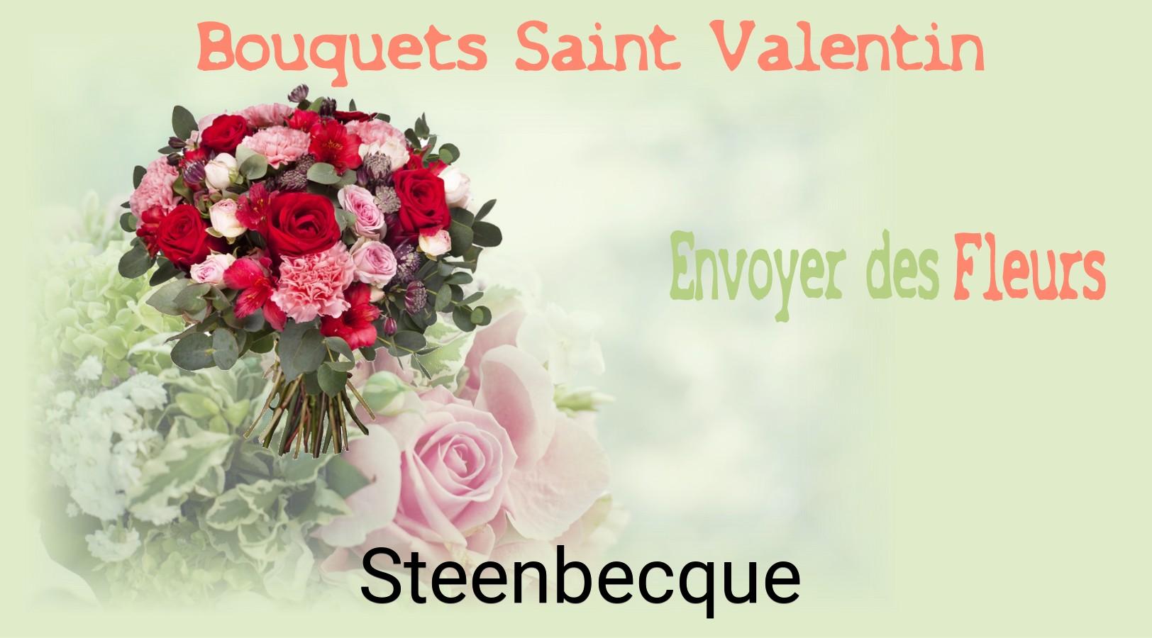 Roses de Saint-Valentin livrées à Steenbecque